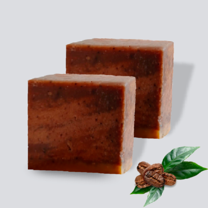 Coffee plus kojic acid soap
