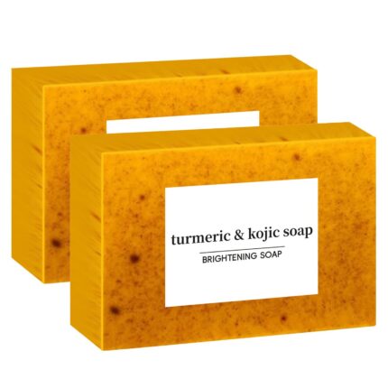 Turmeric and kojic acid soap