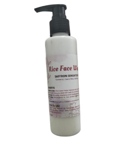 Rice facewash