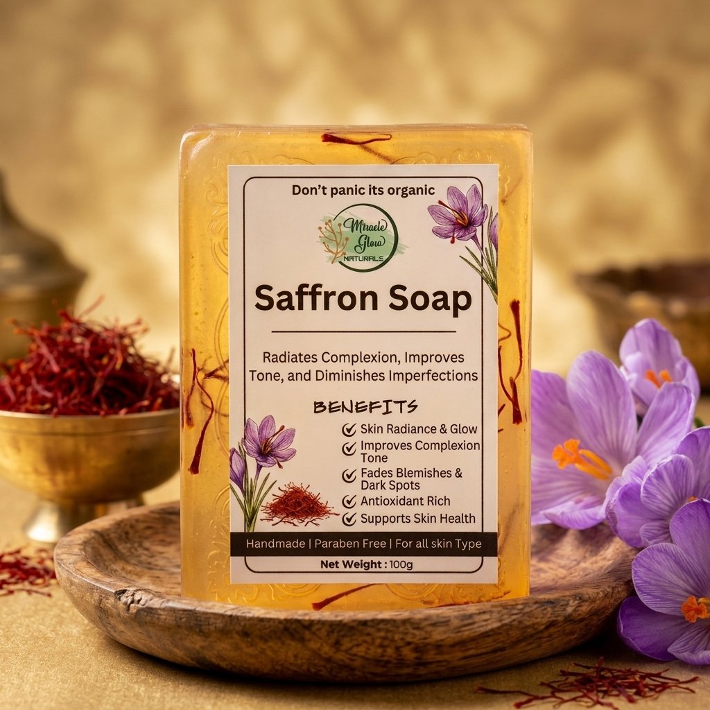 Saffron Brightening soap